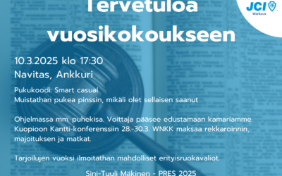 Tervetuloa vuosikokoukseen 2025